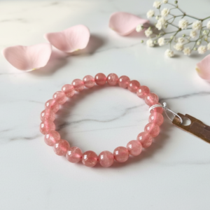 8mm Strawberry Quartz 8mm 士多啤梨晶