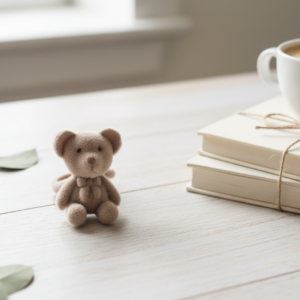 Your Tiny Hug on a Finger! Meet the Fluffy Teddy Bear Ring!