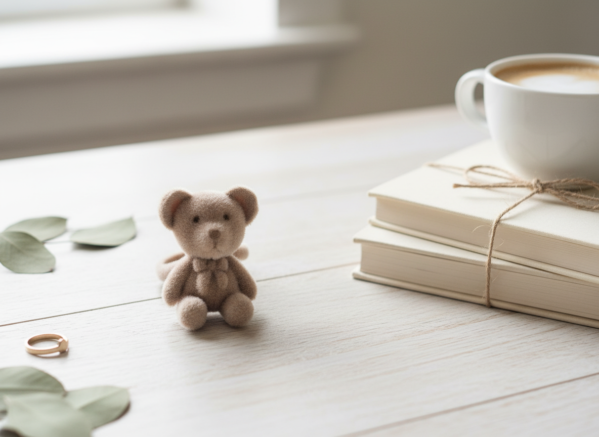 Your Tiny Hug on a Finger! Meet the Fluffy Teddy Bear Ring!