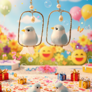 🐦 Wear the “Bluebird of Happiness” and let it fly with you every day!