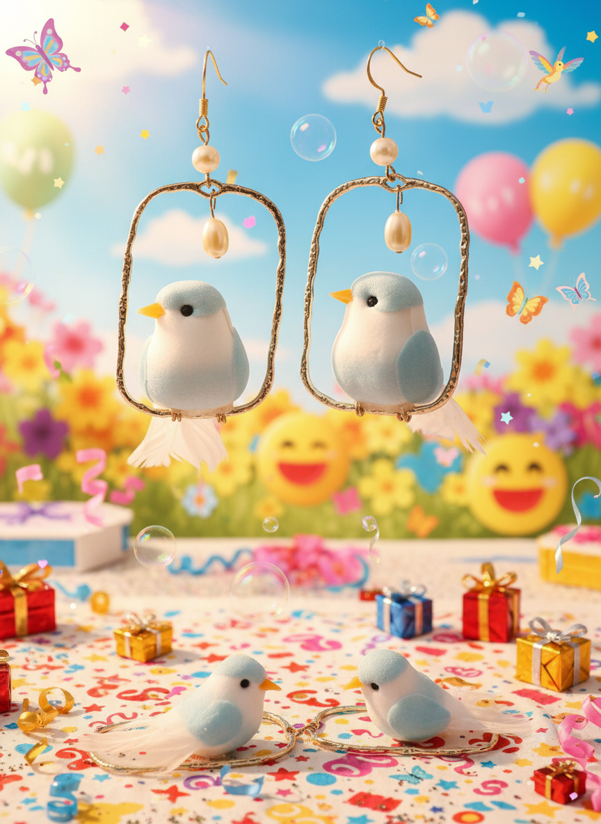 🐦 Wear the “Bluebird of Happiness” and let it fly with you every day!