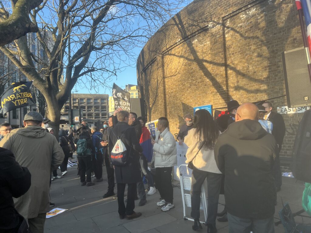 反超級中大使館示威　六千人倫敦集會促英政府關注China’s London Embassy Sparks Spy Fears, Prompts Mass Protest