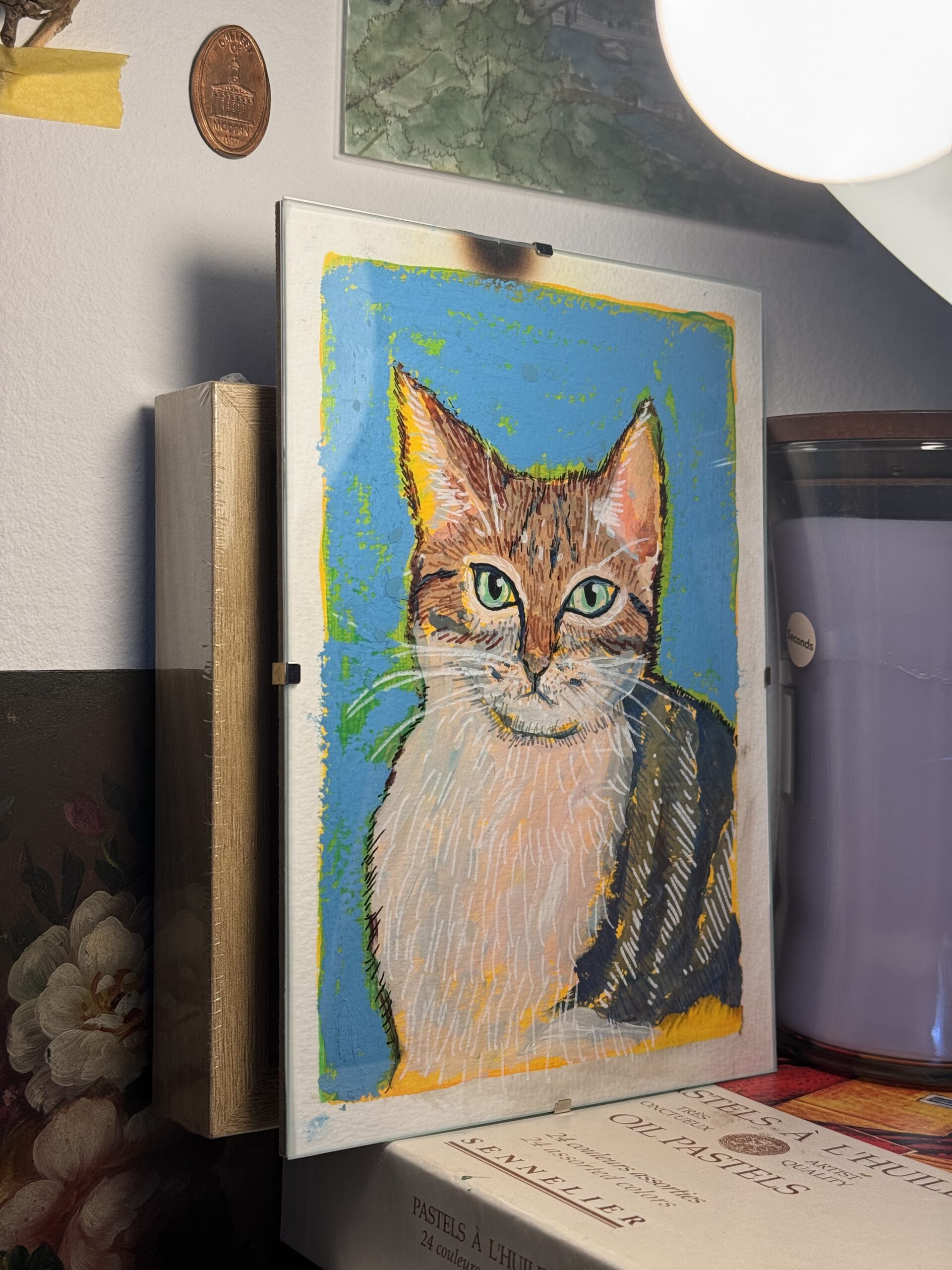 Customized Mixed Media Pet Portrait - Image 2