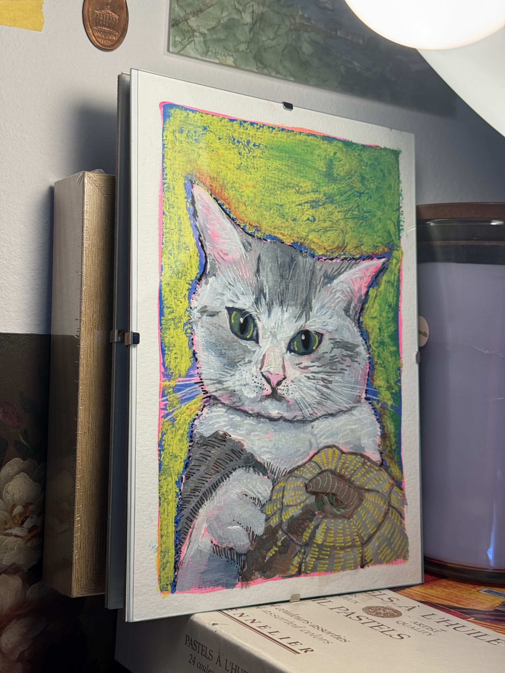 Customized Mixed Media Pet Portrait - Image 3