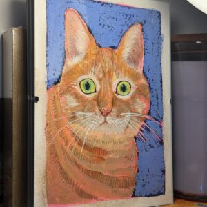 Customized Mixed Media Pet Portrait