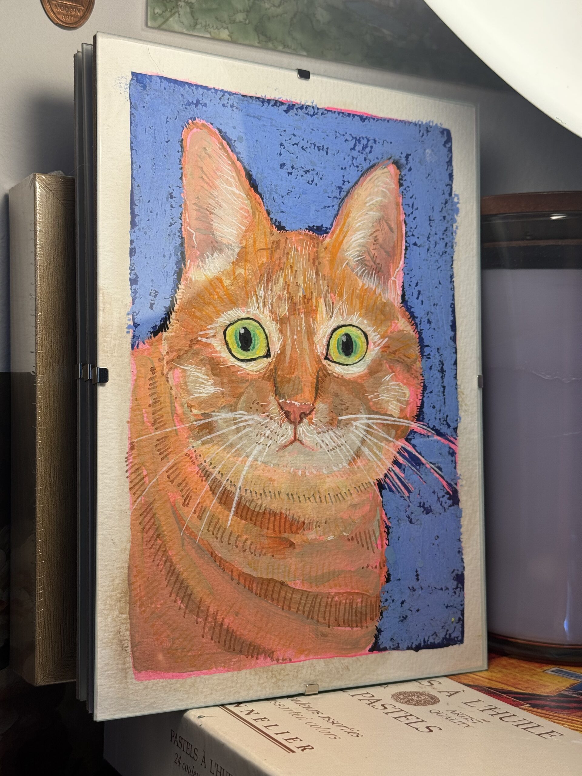 Customized Mixed Media Pet Portrait
