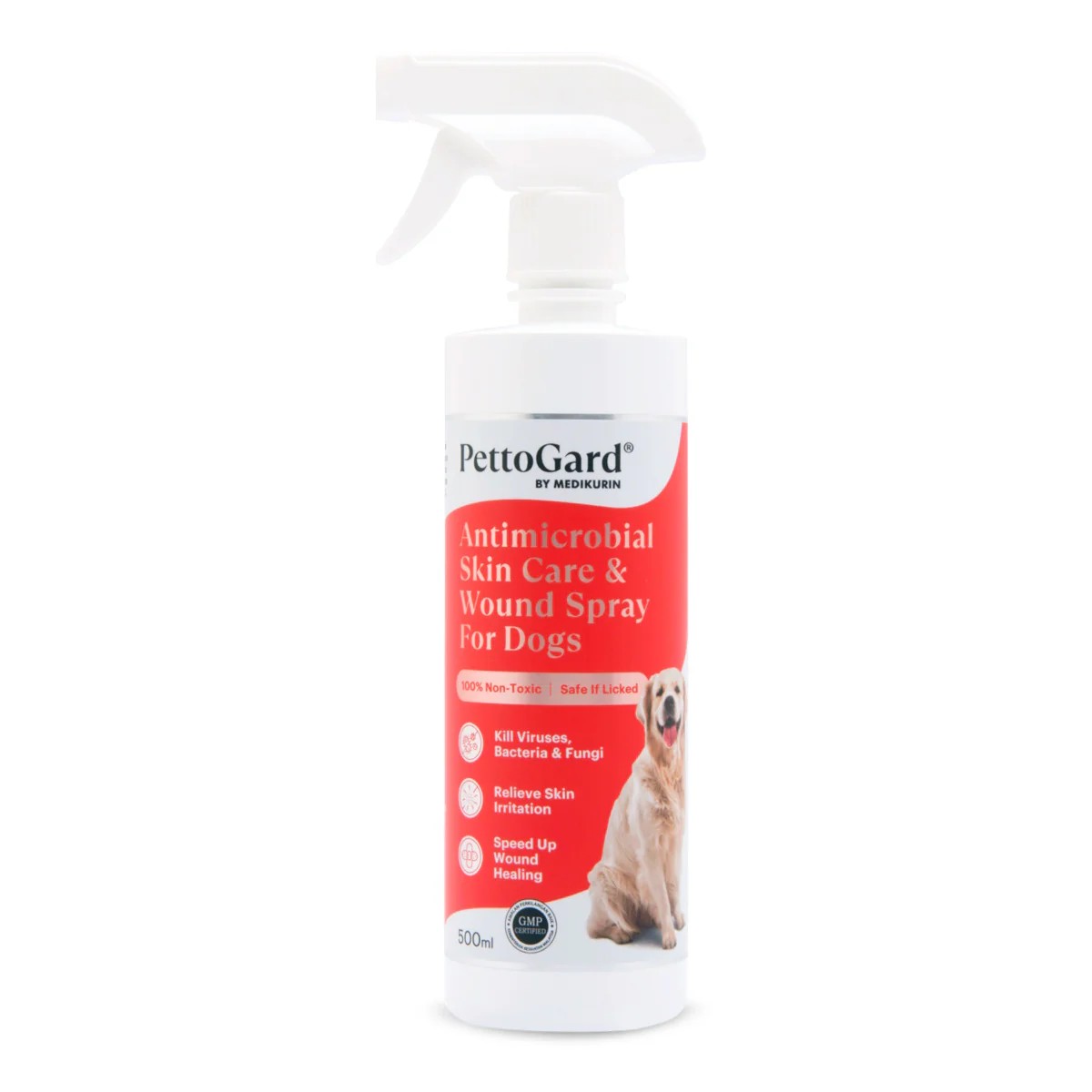 Antimicrobial Skin Care & Wound Spray for Dogs 500ml 皮膚修護抗菌噴霧 (狗狗專用配方) 500ml - Image 3